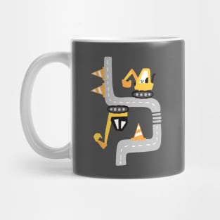 Street Excavator Mug